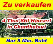 Zu verkaufen: 4 Thai-Stil Häuser in Chanthaburi nur 5 Mio. Baht!
