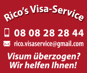 Rico's Visa-Service in Pattaya, Wir helfen Ihnen! Sicher, legal und kompetent.