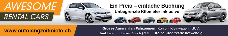 Ihre zuverlässige Autovermietung in der Schweiz, Awesome Rental Cars.